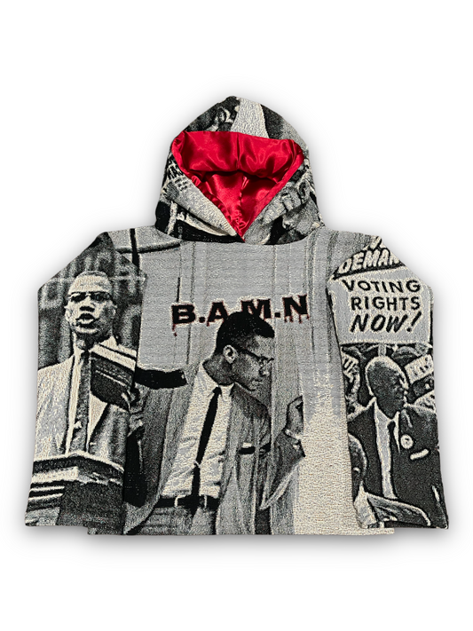 Malcolm X BAMN Hoodie